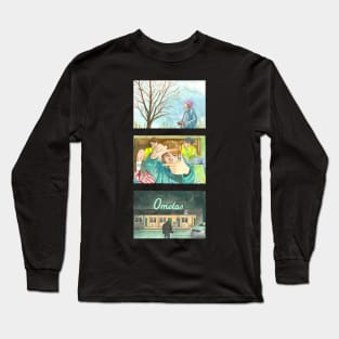 Spring Day BTS Watercolor Set Long Sleeve T-Shirt